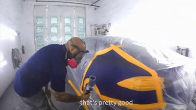 Pistolet natryskowy z dyszą dzielona typu PRD-717 typu PORPHIS-przegląd