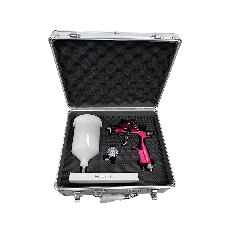 Aluminiowe etui na pistolet natryskowy