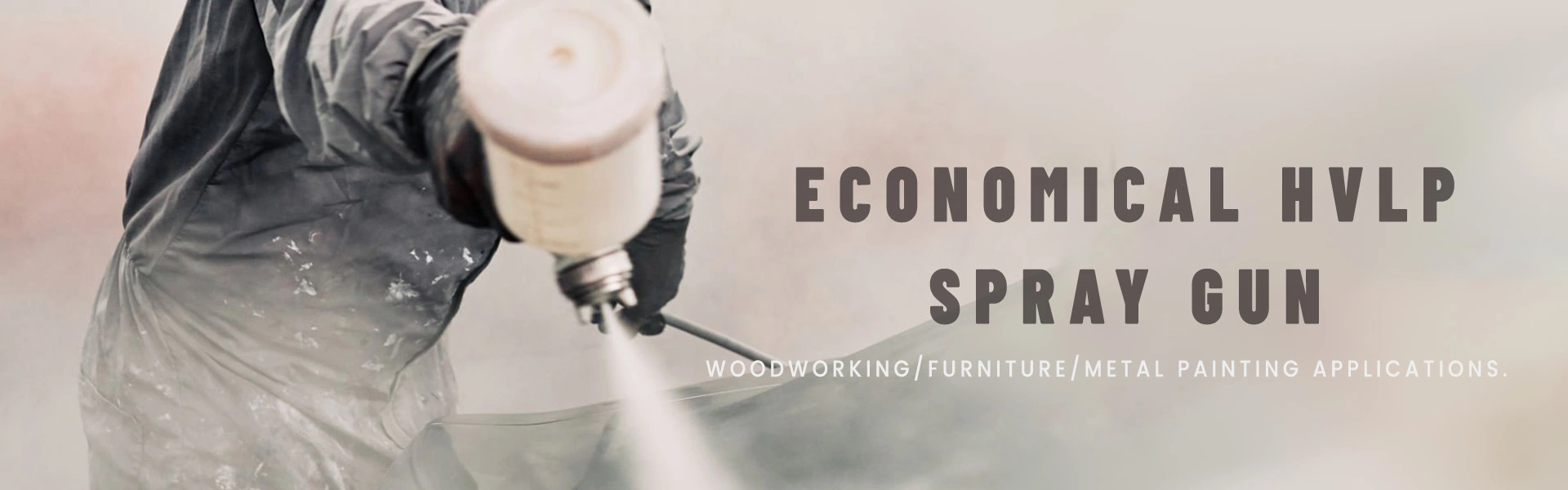 Ekonomiczny pistolet natryskowy HVLP