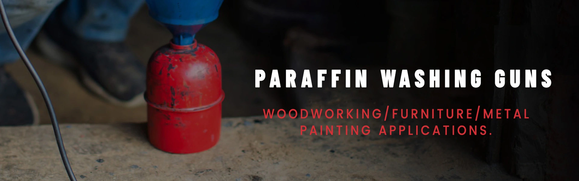 Pistolety do mycia parafiny