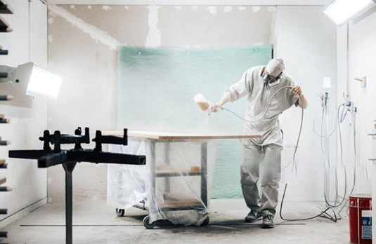 Funkcje pistoletu natryskowego MP Automotive