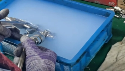 Test akceptacji fabryki pistoletu natryskowego Porphim